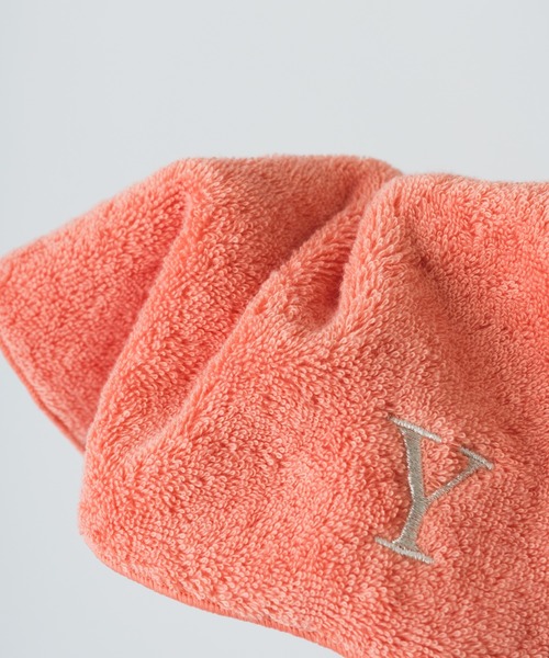 BIRTHDAY BAR（バースデイバー）の「アルファベット刺繍タオルハンカチ（ハンカチ/ハンドタオル・レディース・コーラルピンク/シャーベット・A/H/K/R/Y/T/S/M）」の13枚目の写真