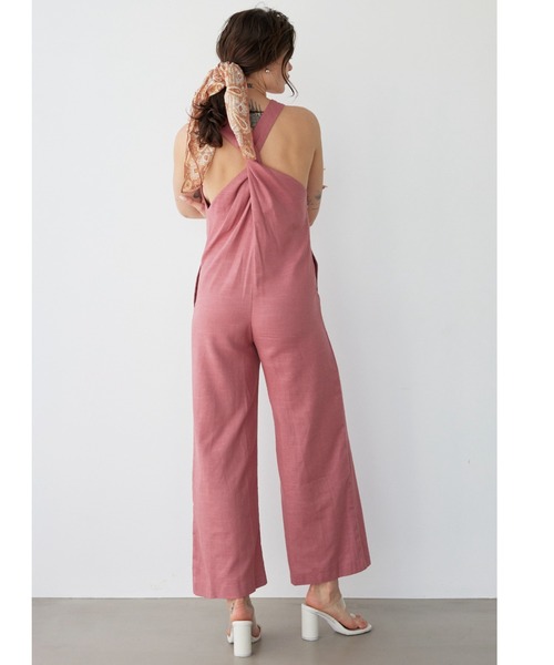 アリシアスタン　ロンパース Floral Cozy Cami Romper/花柄ロンパース（つなぎ