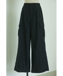 BLACK BY MOUSSY | wide military pants( ワイドミリタリーパンツ)(カーゴパンツ)