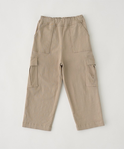 b・ROOM（ビールーム）の「ワイドカーゴパンツ（その他パンツ・キッズ・ベージュ/ブラック/アイボリー/カーキ・110cm/120cm/130cm/100cm/140cm/150cm）」の17枚目の写真