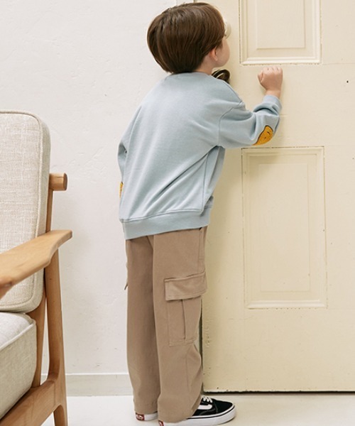 b・ROOM（ビールーム）の「ワイドカーゴパンツ（その他パンツ・キッズ・ベージュ/ブラック/アイボリー/カーキ・110cm/120cm/130cm/100cm/140cm/150cm）」の11枚目の写真