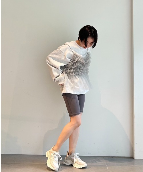 emmi yoga】サステナレッチプルオーバー(WELLNESS&TRAINING WEAR