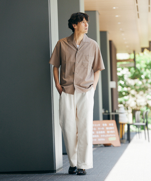 417 EDIFICE(フォーワンセブンエディフィス)の「フレンチワークキャンバスパンツ(カーゴパンツ・メンズ・グレー/ラスタ/アイボリー・SMALL/MEDIUM/LARGE)」の5枚目の写真