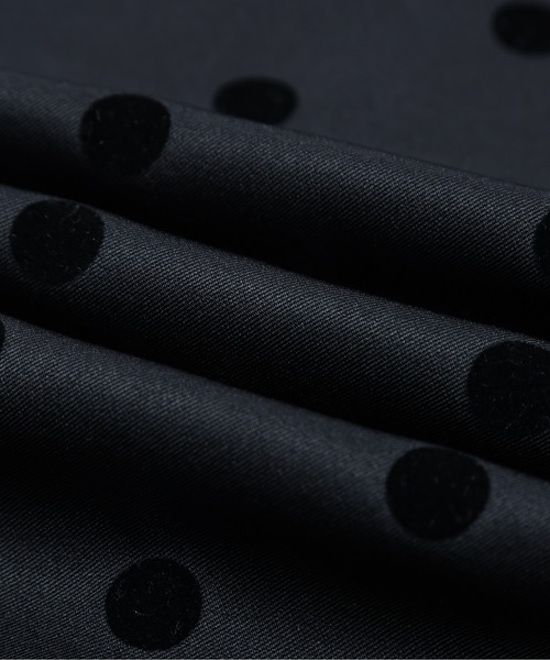 SUGAR BISKET(シュガービスケット)の「ドットハイウエストサロペット(サロペット/オーバーオール・レディース・ブラック・M/L)」の2枚目の写真