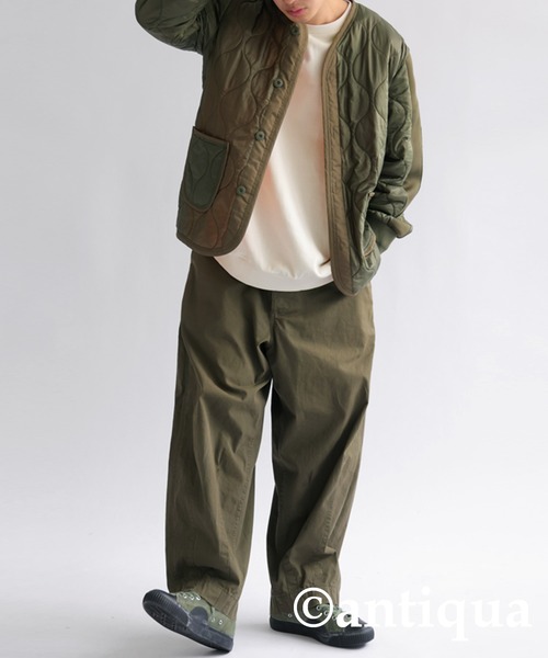 antiqua(アンティカ)の「綿100%裏毛プルオーバー(スウェット・レディース・ネイビー/グレー/アイボリー/レッド/パープル/ブラック/グリーン・L/XL/M/L)」の15枚目の写真