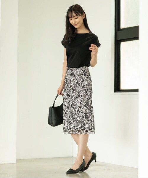 新品◆完売FRAMeWORK追加・洗濯機洗い可能≫フルニードルタイトスカート36 完売】FRAMeWORK追加・洗濯機洗い可能≫フルニードルタイト