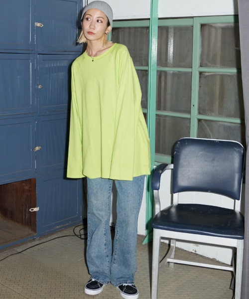 Auntie Rosa Holiday（アンティローザホリデー）の「ハイライズフレアデニム / サイズ展開あり（デニムパンツ・レディース・ブルー・SMALL/MEDIUM/LARGE）」の7枚目の写真