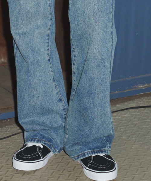 Auntie Rosa Holiday（アンティローザホリデー）の「ハイライズフレアデニム / サイズ展開あり（デニムパンツ・レディース・ブルー・SMALL/MEDIUM/LARGE）」の14枚目の写真