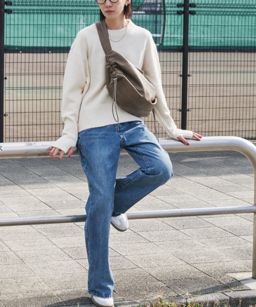 Auntie Rosa Holiday（アンティローザホリデー）の「ハイライズフレアデニム / サイズ展開あり（デニムパンツ・レディース・ブルー・SMALL/MEDIUM/LARGE）」の18枚目の写真