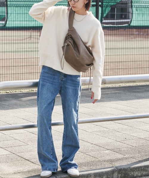 Auntie Rosa Holiday（アンティローザホリデー）の「ハイライズフレアデニム / サイズ展開あり（デニムパンツ・レディース・ブルー・SMALL/MEDIUM/LARGE）」の16枚目の写真