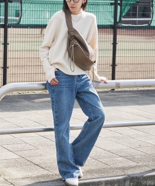 Auntie Rosa Holiday（アンティローザホリデー）の「ハイライズフレアデニム / サイズ展開あり（デニムパンツ・レディース・ブルー・SMALL/MEDIUM/LARGE）」の17枚目の写真