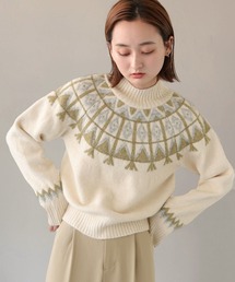 CLEIO | 【CLEIO】フェアアイル柄ニット(ニット/セーター)