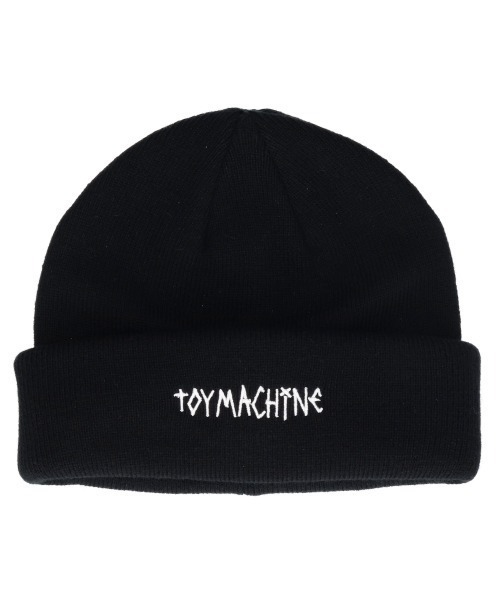 TOY　MACHINE（トイ　マシーン）の「TOY MACHINE/トイマシーン ビーニー 2WAY ロゴニット 234045001（ニットキャップ/ビーニー・メンズ・ライトパープル/ブラック系その他3/ブラック系その他2/ブラック系その他/バーガンディー・FREE）」の2枚目の写真