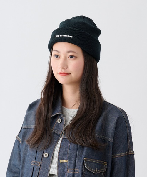 TOY　MACHINE（トイ　マシーン）の「TOY MACHINE/トイマシーン ビーニー 2WAY ロゴニット 234045001（ニットキャップ/ビーニー・メンズ・ライトパープル/ブラック系その他3/ブラック系その他2/ブラック系その他/バーガンディー・FREE）」の20枚目の写真