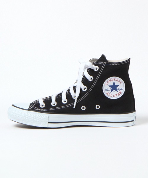 CONVERSE（コンバース）の「CONVERSE / オールスターHI（スニーカー・レディース・ブラック・24.5cm/23.5cm）」の2枚目の写真