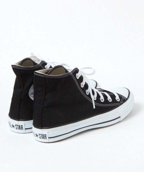 CONVERSE（コンバース）の「CONVERSE / オールスターHI（スニーカー・レディース・ブラック・24.5cm/23.5cm）」の4枚目の写真