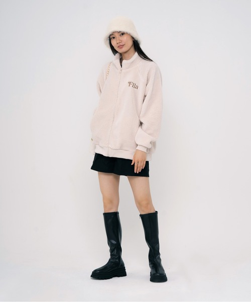 FILA フリース スカート ベージュ XLサイズ 【公式通販】