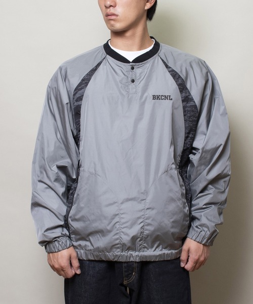 Back Channel(バックチャンネル)の「NYLON PULLOVER(ナイロンジャケット・メンズ・ブラック/グレー・MEDIUM/LARGE/X-LARGE/XX-LARGE)」の4枚目の写真