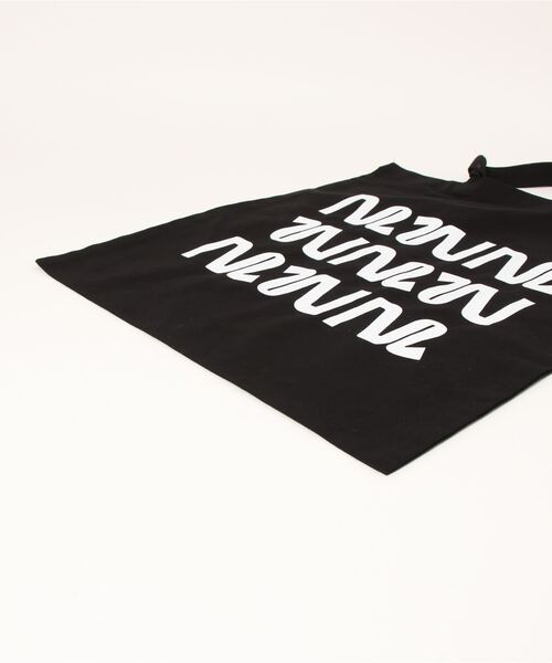 M TO R（ムウトアール）の「［BAG］ M TO R ORIGINAL LOGO CANVAS TOTE（トートバッグ・レディース・キナリ/ブラック/ブルー・FREE）」の5枚目の写真