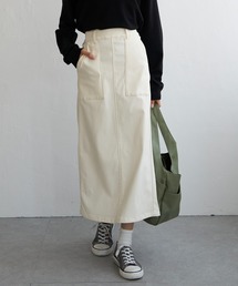 ラクぬくIラインスカート