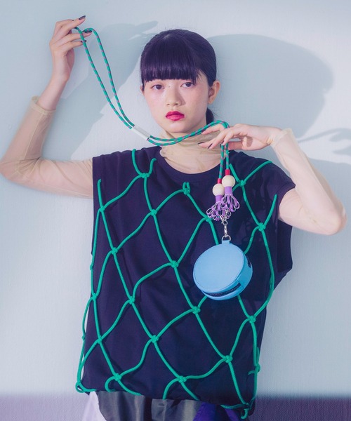 MONDEWORK（モンドワーク）の「bombom strap（スマホグッズ・レディース・ブラック/ブルー/ピンク/イエロー/グリーン・ONE SIZE）」の2枚目の写真