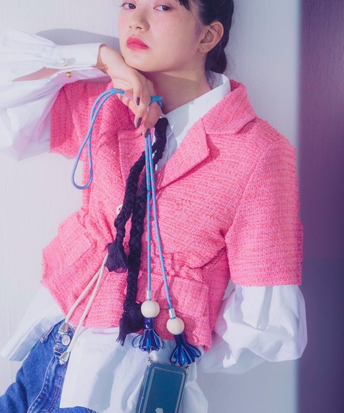 MONDEWORK（モンドワーク）の「bombom strap（スマホグッズ・レディース・ブラック/ブルー/ピンク/イエロー/グリーン・ONE SIZE）」の20枚目の写真