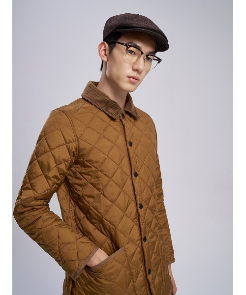 Barbour（バブアー）の「【LIDDESDALE / リデスデイル】キルティング ブルゾン （スリムフィット）（ブルゾン・メンズ・ブルー/オレンジ/ブラック/ネイビー/オリーブ・L/XL/S/M）」の5枚目の写真