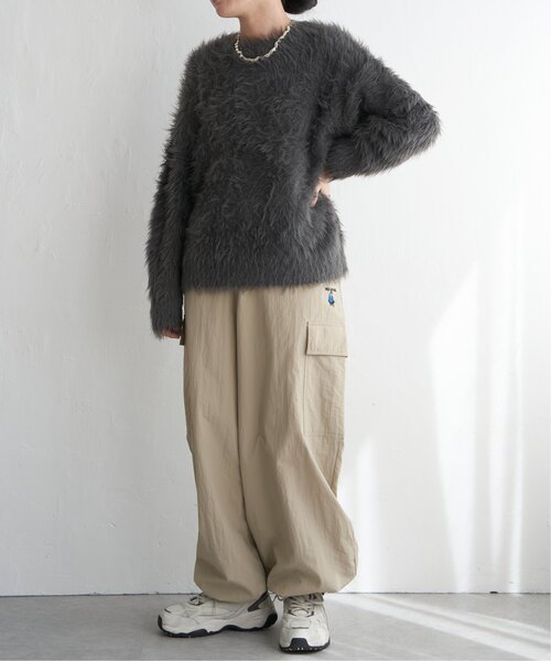 VENCEEXCHANGE（ヴァンスエクスチェンジ）の「フェイクフェザー天竺プルオーバー（ニット/セーター・レディース・ネイビー/チャコールグレー/グレー/イエロー/ホワイト・FREE）」の19枚目の写真