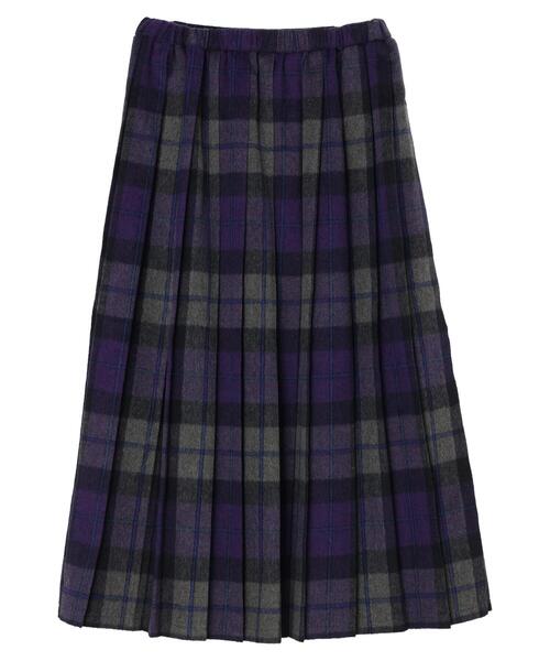 AMERICAN HOLIC(アメリカンホリック)の「【WEB限定】チェックプリーツスカート(スカート・レディース・イエロー/パープル・M/L)」の22枚目の写真