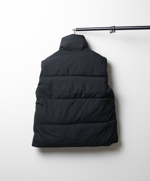 【セール】■lamusant(リラミュゾン)■ スタンドカラーボリューム中綿ベスト フェイクダウン オーバーサイズ（ダウンベスト）｜Lilamusant（リラミュゾン）