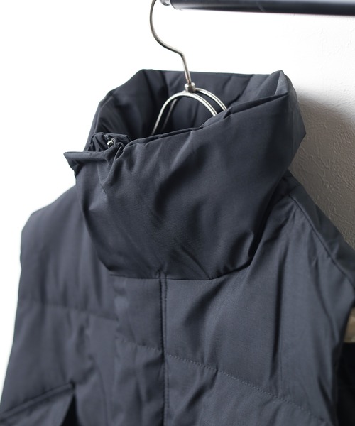 【セール】■lamusant(リラミュゾン)■ スタンドカラーボリューム中綿ベスト フェイクダウン オーバーサイズ（ダウンベスト）｜Lilamusant（リラミュゾン）