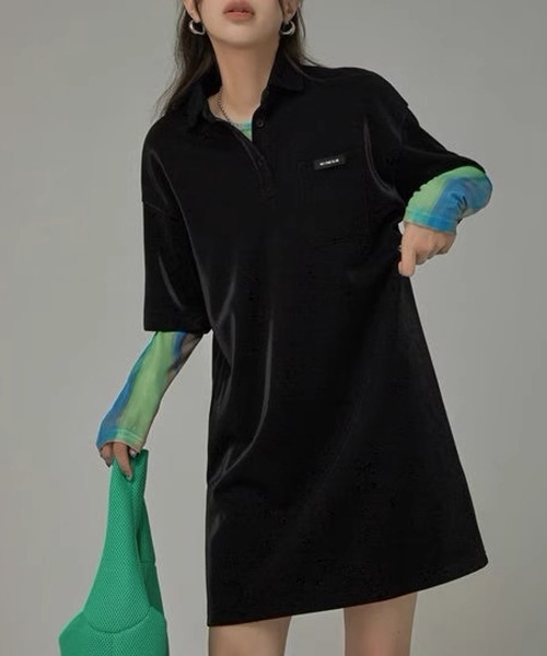 c.u.l（シーユーエル）の「グラデーションシアートップス culw574（Tシャツ/カットソー・レディース・マルチ・FREE）」の7枚目の写真