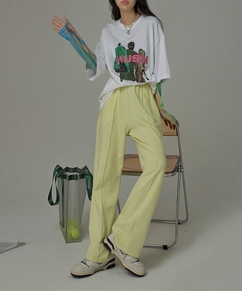 c.u.l（シーユーエル）の「グラデーションシアートップス culw574（Tシャツ/カットソー・レディース・マルチ・FREE）」の13枚目の写真