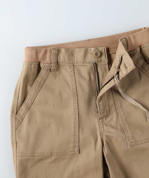 BACK NUMBER（バックナンバー）の「【BACK NUMBER】リブベイカーワイドパンツ（その他パンツ・レディース・ベージュ/カーキブラウン・M/L）」の21枚目の写真