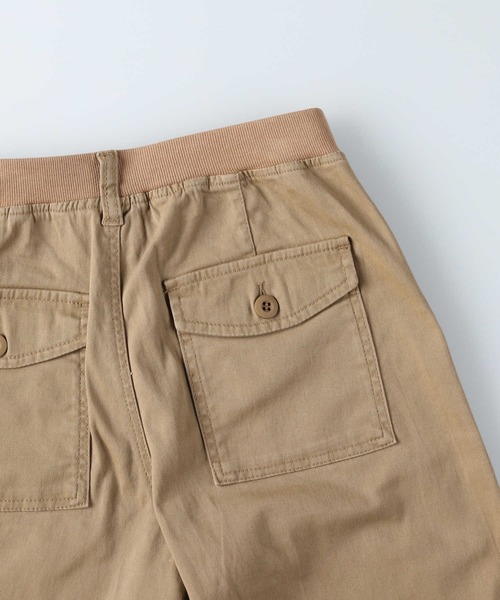 BACK NUMBER（バックナンバー）の「【BACK NUMBER】リブベイカーワイドパンツ（その他パンツ・レディース・ベージュ/カーキブラウン・M/L）」の22枚目の写真