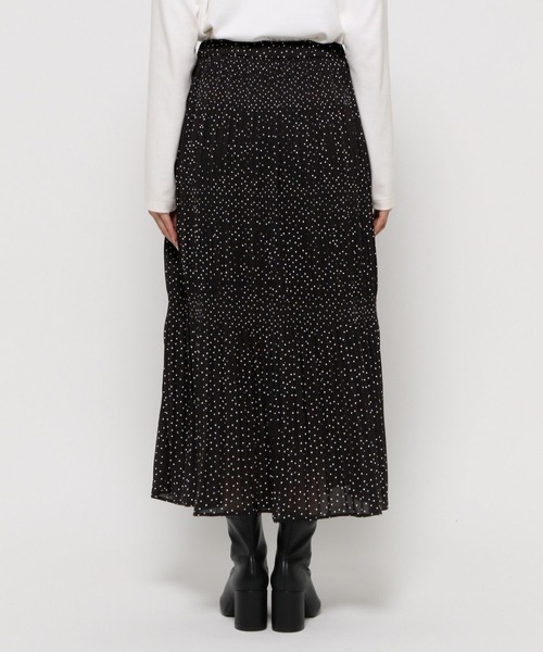 LOWRYS FARM（ローリーズファーム）の「マジョリカプリーツスカート 　990262（ワンピース・レディース・ネイビー/ブラック/ブラック系その他・FREE）」の6枚目の写真