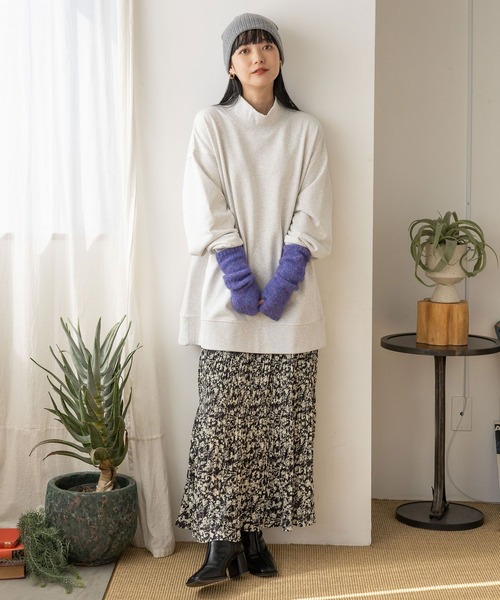 LOWRYS FARM（ローリーズファーム）の「マジョリカプリーツスカート 　990262（ワンピース・レディース・ネイビー/ブラック/ブラック系その他・FREE）」の20枚目の写真