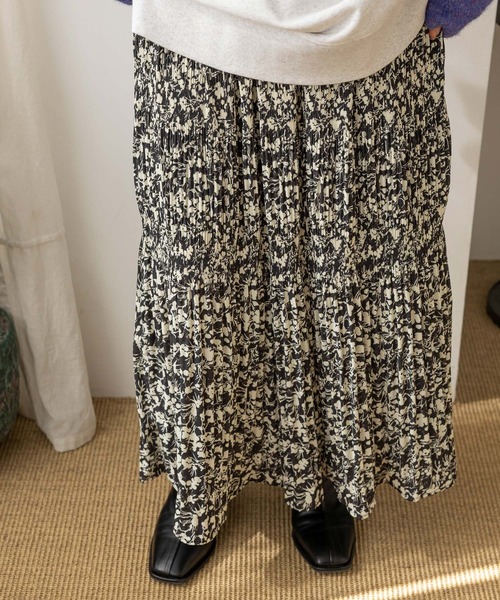 LOWRYS FARM（ローリーズファーム）の「マジョリカプリーツスカート 　990262（ワンピース・レディース・ネイビー/ブラック/ブラック系その他・FREE）」の18枚目の写真