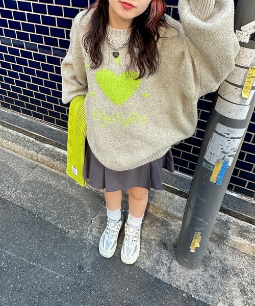 JEANASIS（ジーナシス）の「【ZOZO限定】5GWジャガードハート