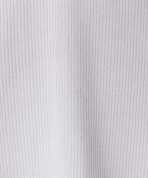 COMME CA ISM（コムサイズム）の「前後２ｗａｙ　リブロンＴ（Tシャツ/カットソー・レディース・ブラック/ネイビー/ライトグレー/ホワイト・MEDIUM/LARGE）」の22枚目の写真