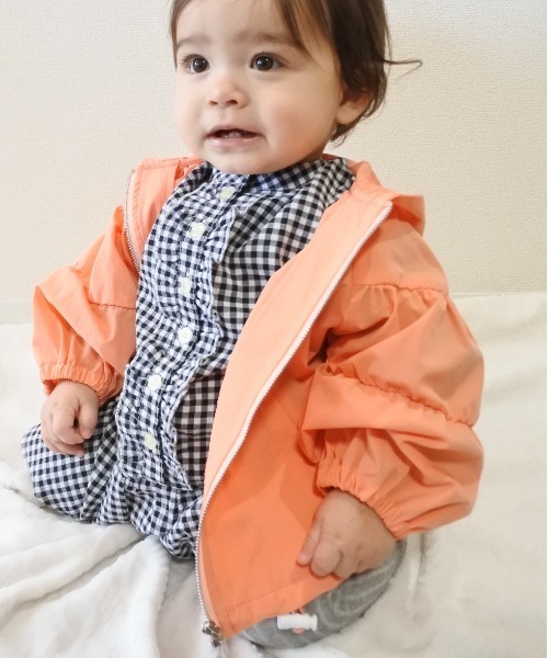 MAKE YOUR DAY（メイクユアデイ）の「フリルシャツワンピース■80～140cm（ワンピース・キッズ・ブルー/ブラック・130/120/140/80/110/90/100）」の21枚目の写真