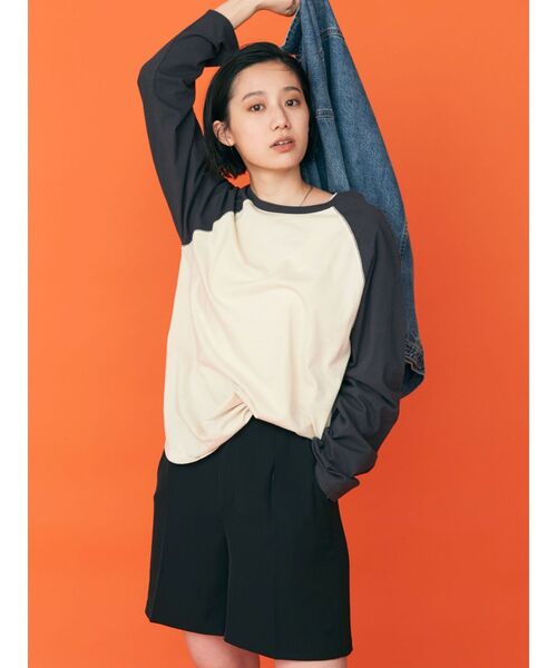 セール】【WEB限定】ラグランロングスリーブTee（Tシャツ