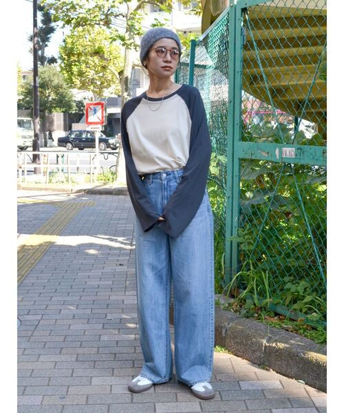 セール】【WEB限定】ラグランロングスリーブTee（Tシャツ