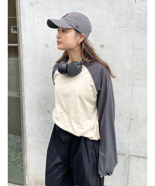 セール】【WEB限定】ラグランロングスリーブTee（Tシャツ