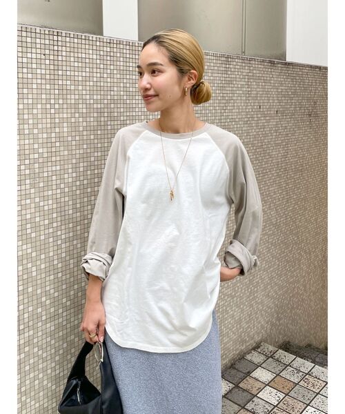 ungrid ロンスプ セール】【WEB限定】バックロゴロングスリーブTee（Tシャツ