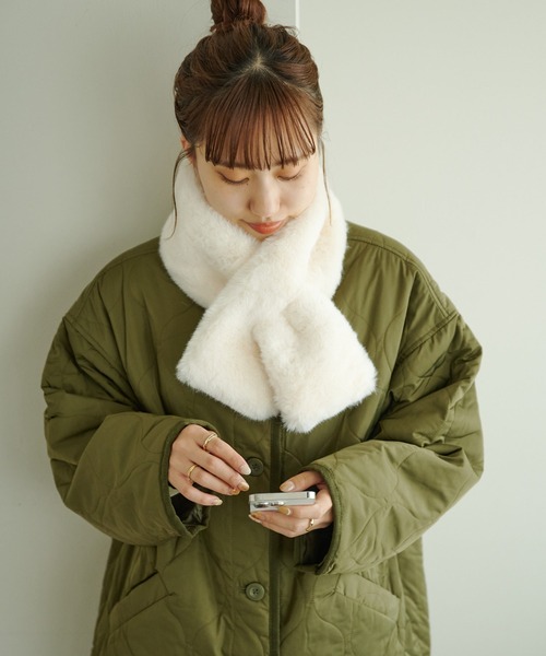 SLY フォックス ファー スヌード