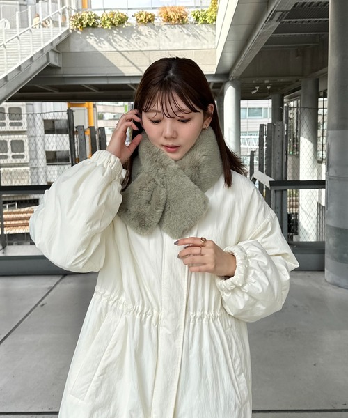 DISCOAT（ディスコート）の「シンプルファーティペット（マフラー