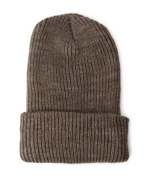 green label relaxing（グリーンレーベルリラクシング）の「GLR MADE IN USA ビーニー◆（ニットキャップ/ビーニー・メンズ・ロイヤルブルー/ネイビー/ベージュ/ワインレッド/ダークグリーン/ブラック/ダークグレー・フリー）」の8枚目の写真