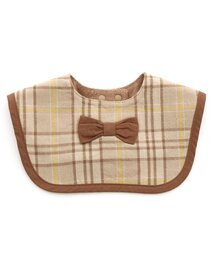 リボン付きチェックスタイ