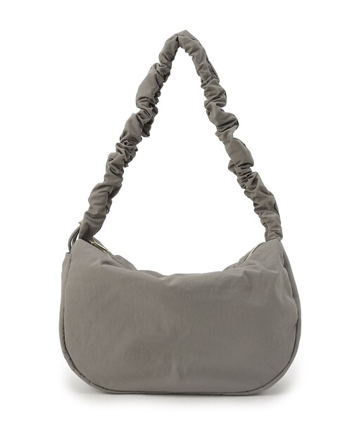 grove(グローブ)の「◆ドロストラウンドナイロンショルダー(ショルダーバッグ・レディース・ブラック/ライトグレー/アイボリー/ダークグレー・00)」の15枚目の写真